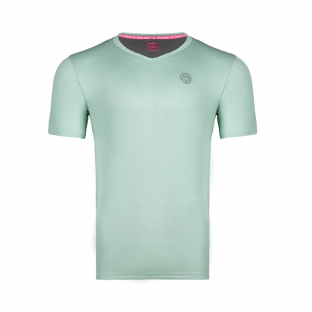 Tricouri barbati - Tricou BIDI BADU Ted Tech Barbat - Menta/Gri