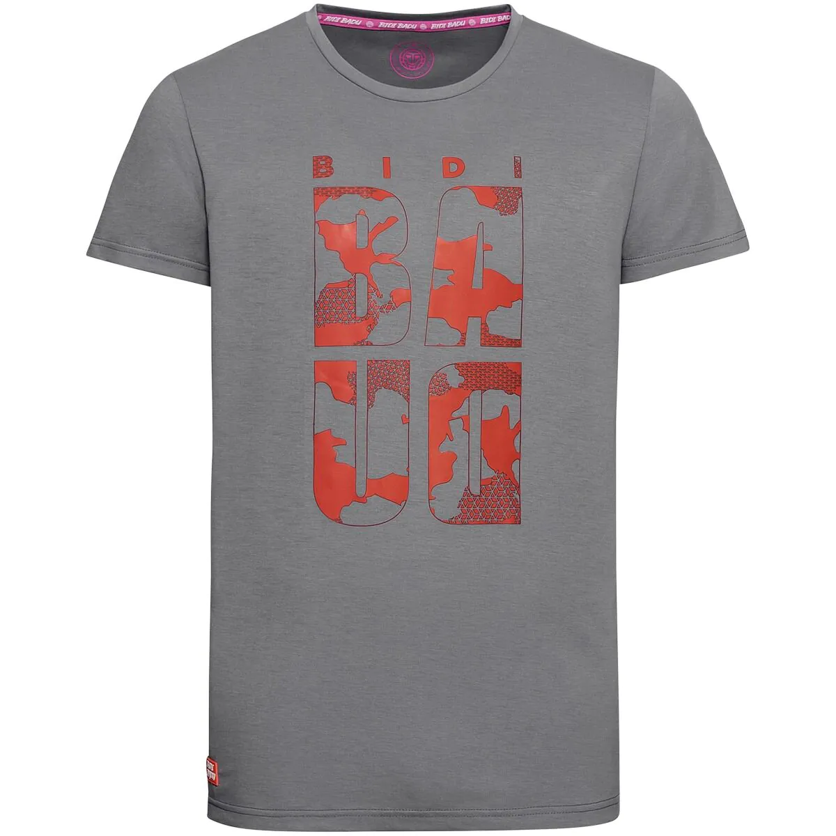 Imbracaminte baieti - Tricou BIDI BADU Yaris Lifestyle Baiat - Gri