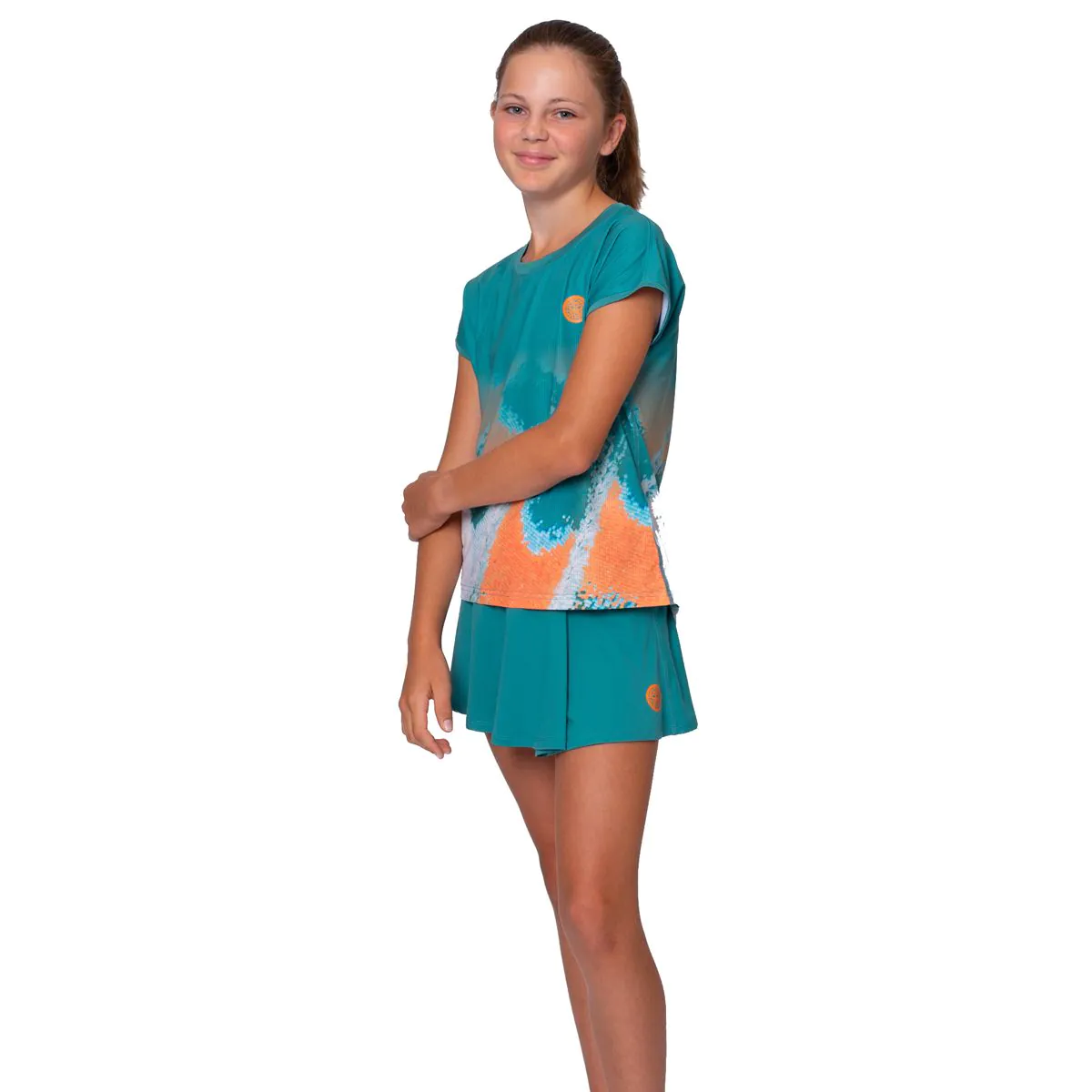 Fuste fete - Fusta fete Bidi Badu Melbourne 2025 - petrol/portocaliu