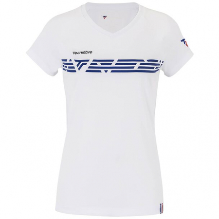 Tricouri fete - Tricou fete Tecnifibre Airmesh Royal JR