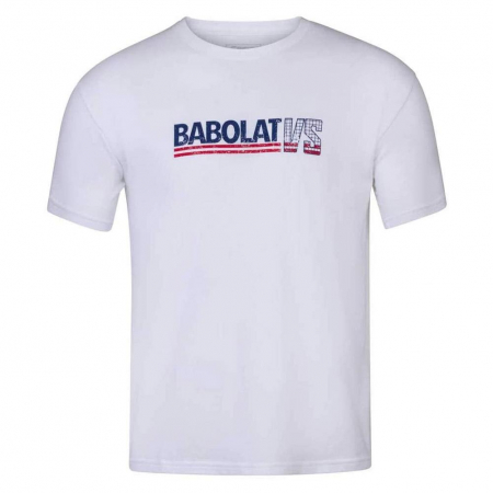 Imbracaminte barbati - Tricou vintage Babolat Exercise Barbat - alb