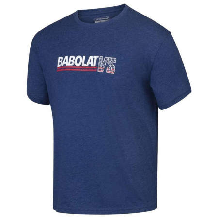 Imbracaminte barbati - Tricou vintage Babolat Exercise Barbat - navy