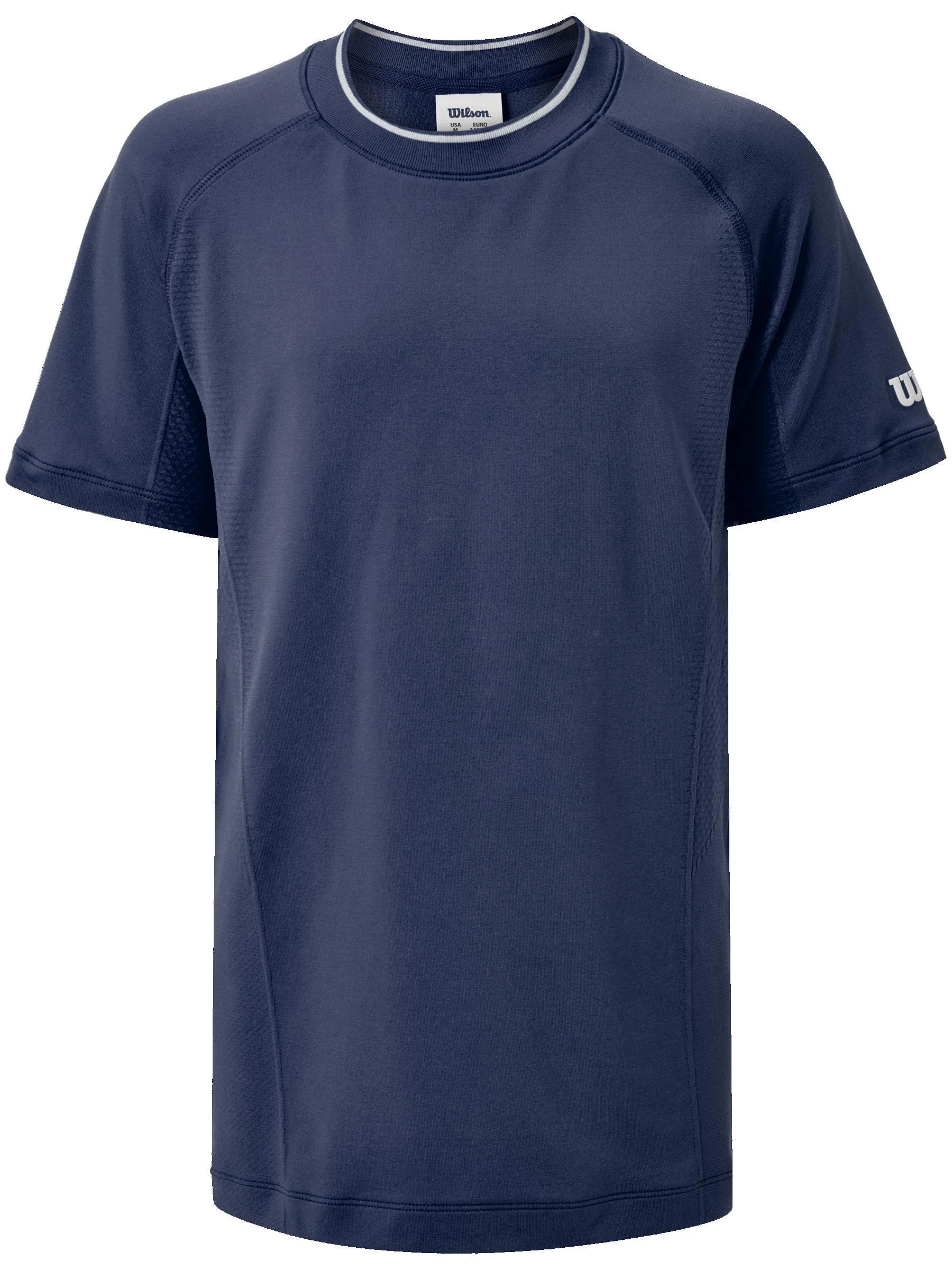 Tricouri baieti - Tricou Wilson Team Players Seamless Crew navy