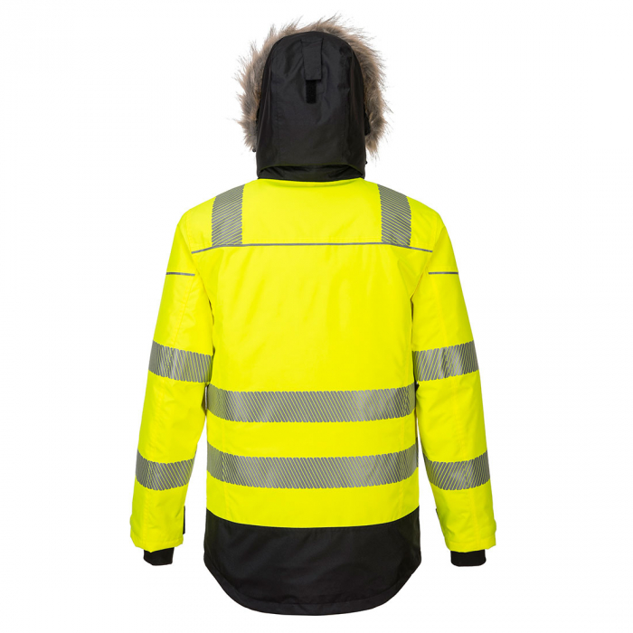 Jachetă Parka de iarnă Hi-Vis, Galben [2]
