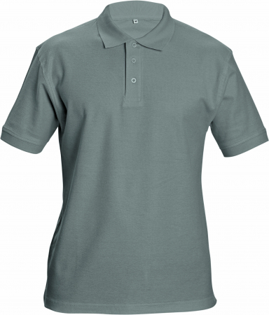 Tricouri - Tricou cu guler gri