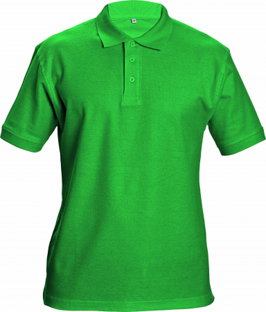 Tricouri - Tricou cu guler verde