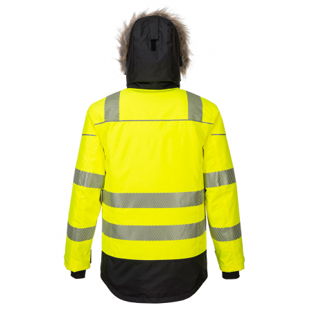Jachetă Parka de iarnă Hi-Vis, Galben [1]