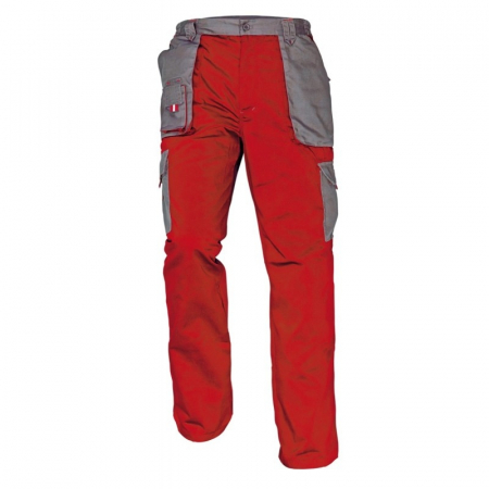Pantaloni - Pantaloni Max Evo, rosu/gri -lichidare de stoc