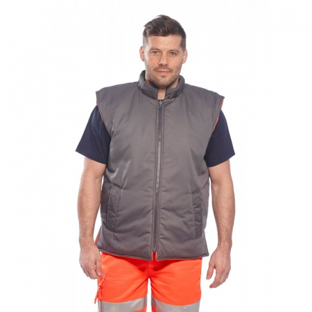 Vesta termică reflectorizantă, cu 2 fețe, Portocaliu [1]