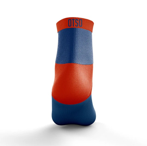Sosete Alergare OTSO Multisport Low Cut Navy Blue & Orange [2]