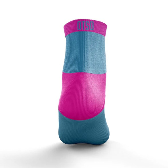 Sosete Alergare OTSO Multisport Low Cut Light Blue & Pink [2]