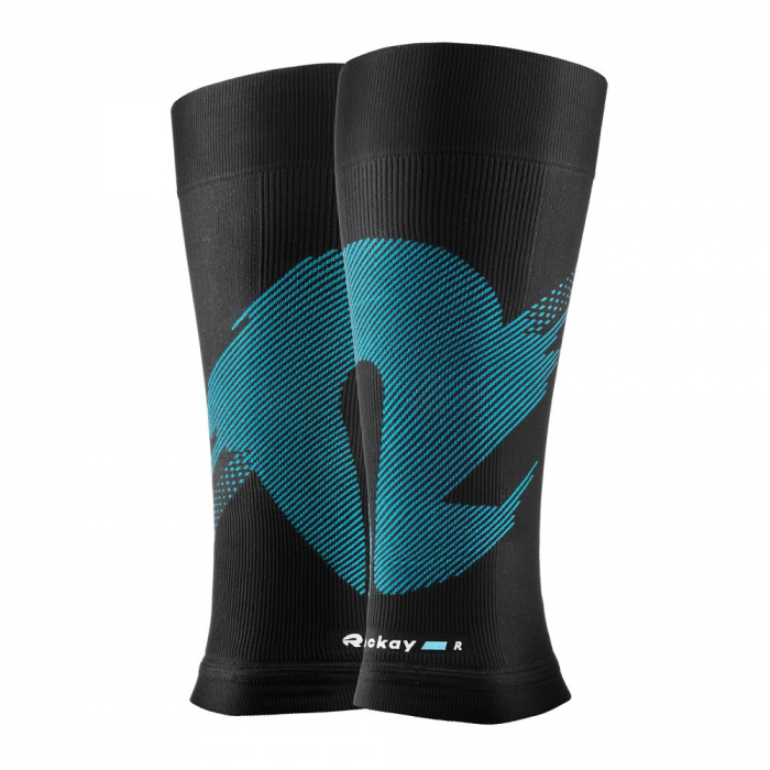 Compresii gambe Rockay Blaze negru/albastru [3]