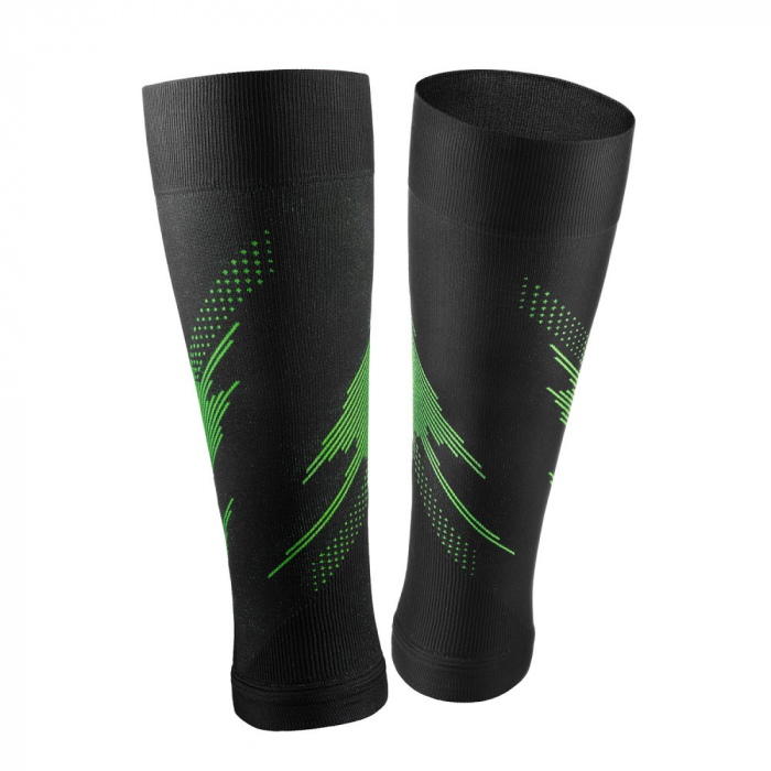 Compresii gambe Rockay Blaze negru/lime [3]