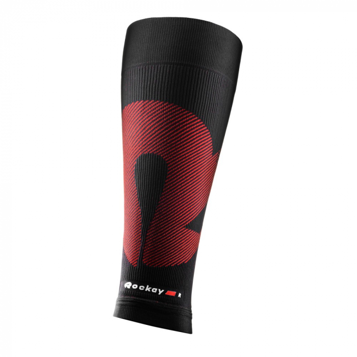 Compresii gambe Rockay Blaze negru/rosu [5]