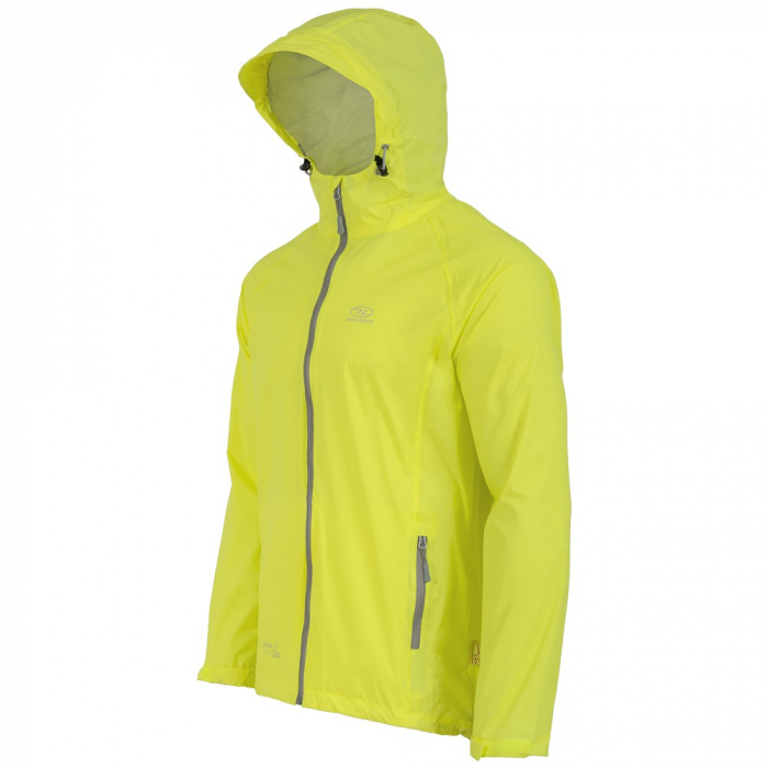 Jacheta Waterproof/Windproof Highlander Stow&Go, Galben [2]