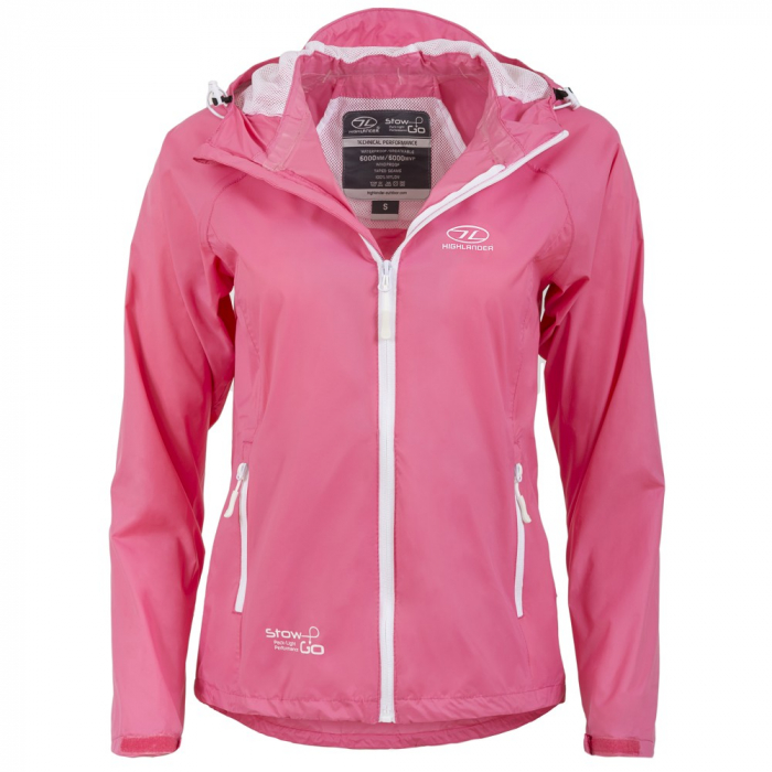 Jacheta Waterproof/Windproof Highlander Stow&Go, Roz [2]