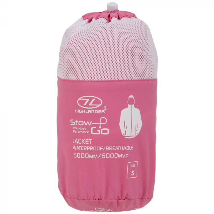Jacheta Waterproof/Windproof Highlander Stow&Go, Roz [3]