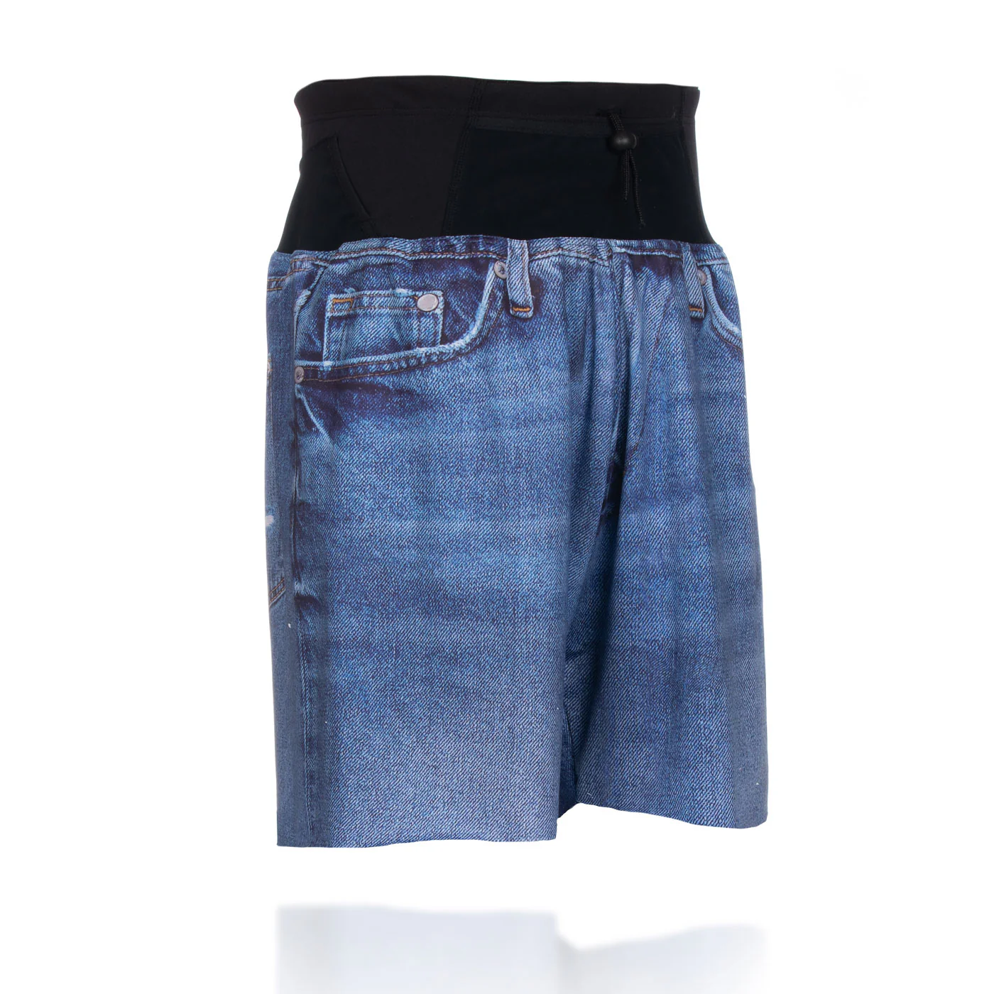 Pantaloni Alergare OTSO Blue Jeans Shorts [2]