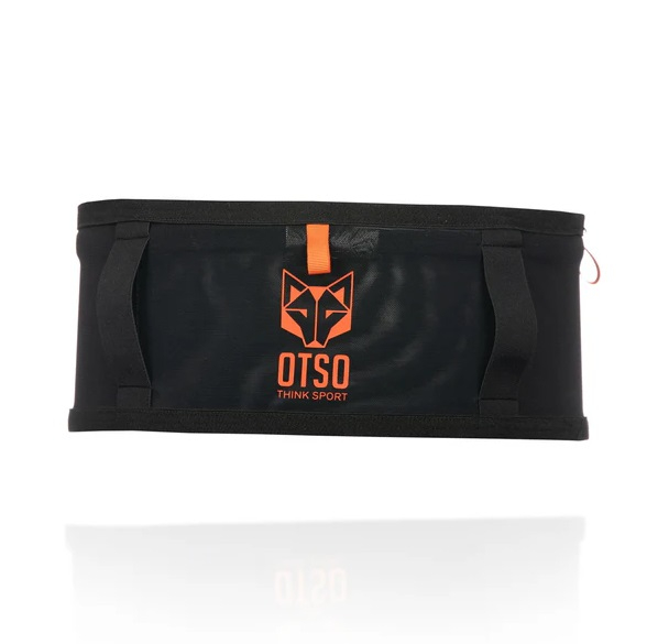 Centura alergare unisex OTSO Running Belt Black & Orange [3]