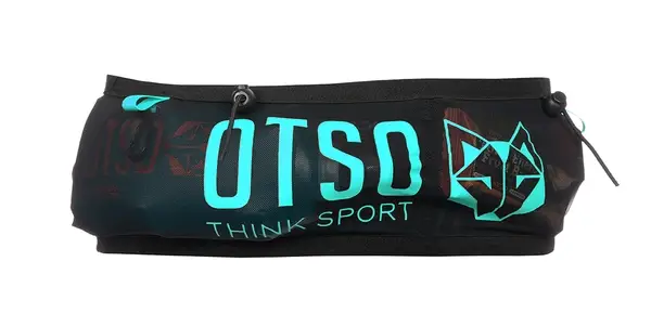 Centura alergare unisex OTSO Running Belt Black & Turquoise [4]