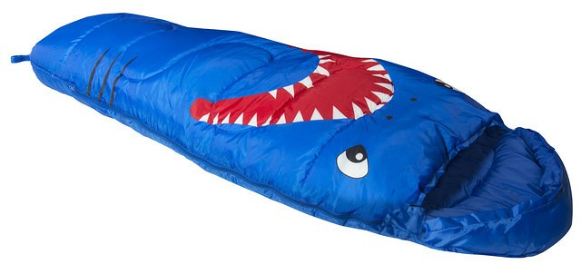 Sac de dormit Highlander Kids Creature 300, Albastru Shark [3]