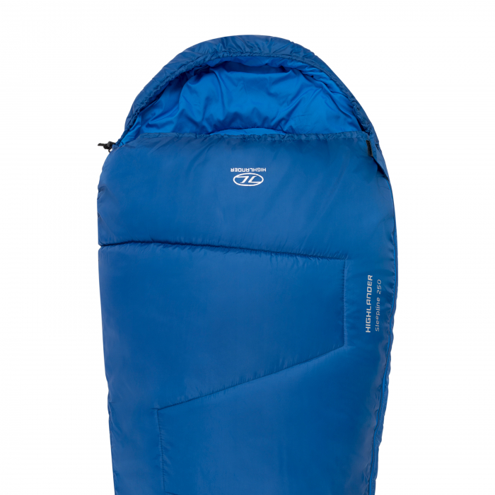 Sac de dormit Highlander Sleepline 250 Mummy, Albastru [3]