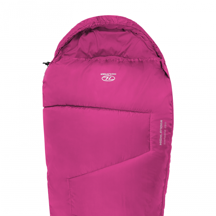 Sac de dormit Highlander Sleepline 250 Mummy, Roz [2]