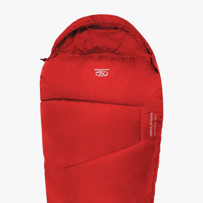 Sac de dormit Highlander Sleepline 350, Rosu [2]