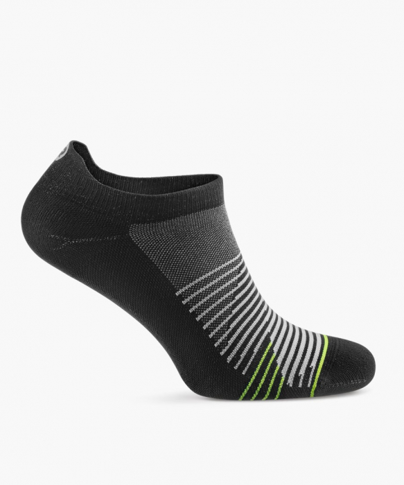 Sosete alergare Rockay 20four7 negru/lime [2]