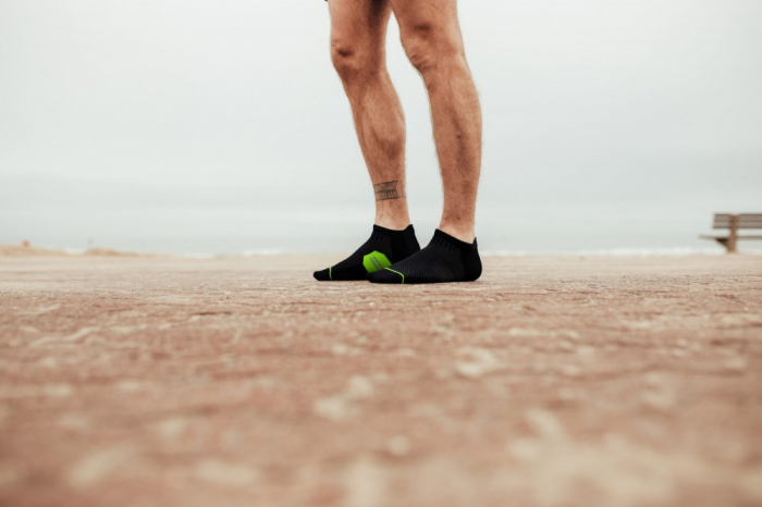 Sosete alergare Rockay Accelerate negru/lime [5]