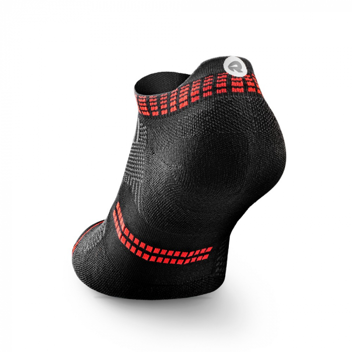 Sosete alergare Rockay Accelerate negru/rosu [3]