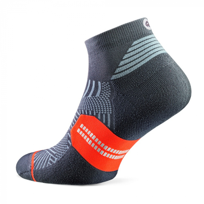 Sosete alergare Rockay Flare quarter albastru/orange [3]