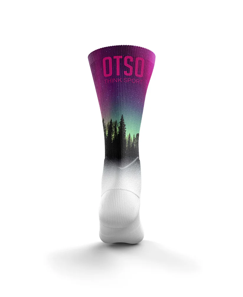 Sosete Alergare OTSO High Cut - Auroras Boreales [2]