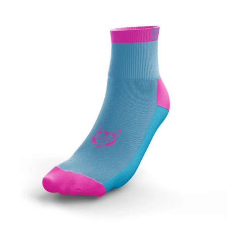 Imbracaminte - Sosete Alergare OTSO Multisport Low Cut Light Blue & Pink