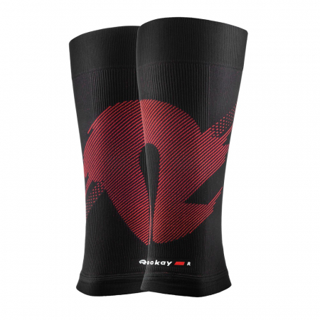 Compresii gambe Rockay Blaze negru/rosu [1]