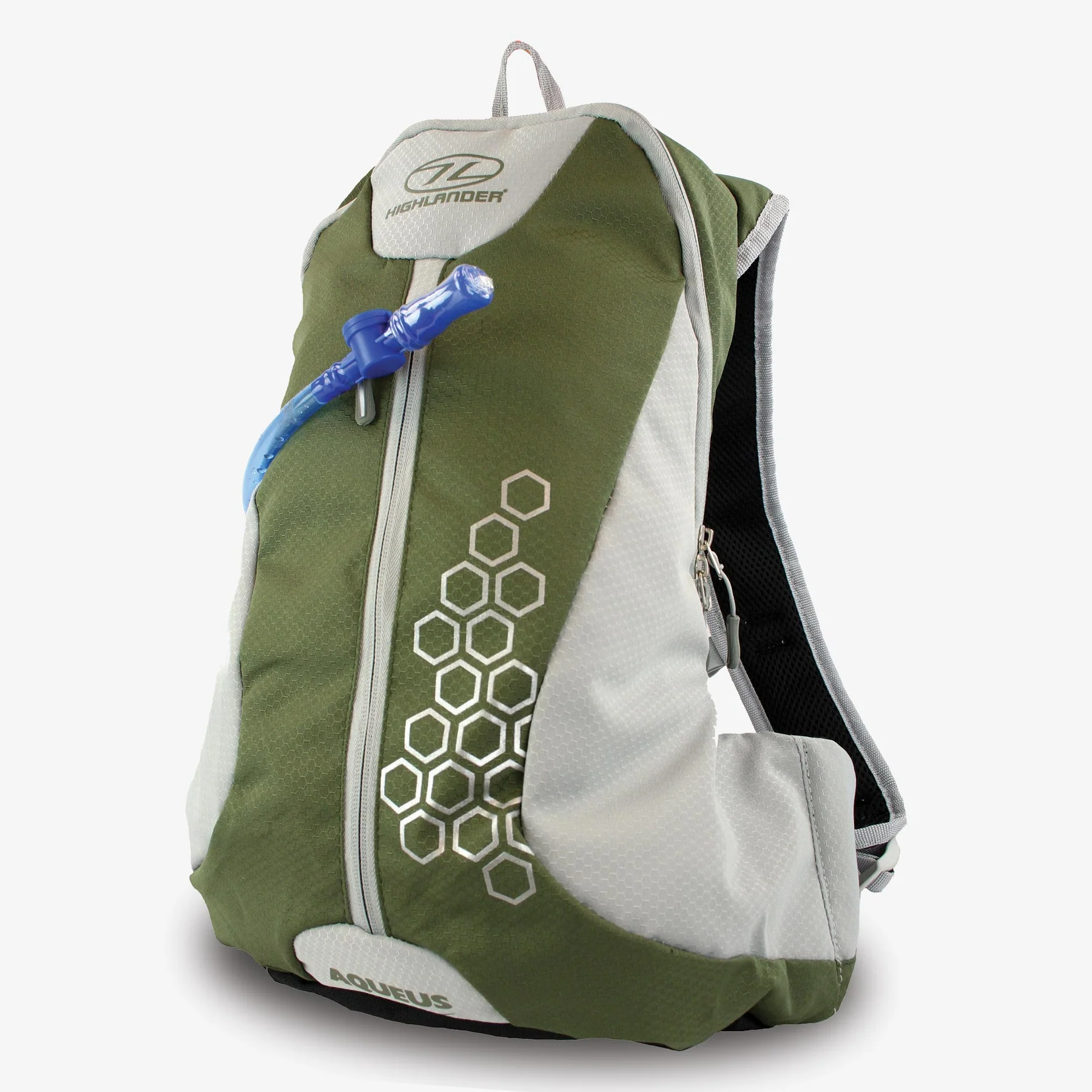 Rucsacuri Alergare/Ciclism - Rucsac hidratare Highlander Aqueus 15, verde