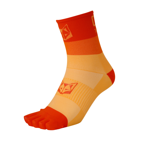 Trail Running - Sosete Alergare OTSO 5-toe Orange