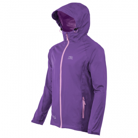 Jacheta Waterproof/Windproof Highlander Stow&Go, Mov [2]