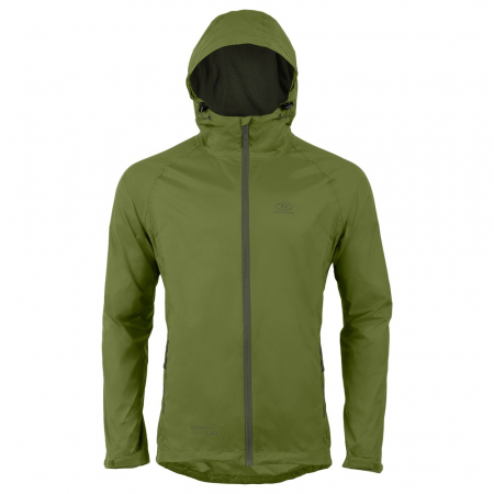 Barbati - Jacheta Waterproof/Windproof Highlander Stow&Go, Verde