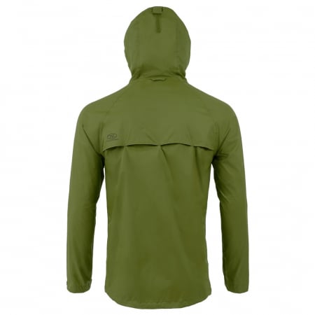 Jacheta Waterproof/Windproof Highlander Stow&Go, Verde [3]