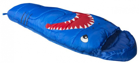 Sac de dormit Highlander Kids Creature 300, Albastru Shark [2]