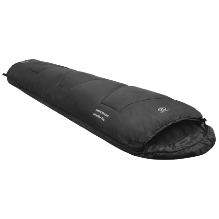 Sac de dormit Highlander Sleepline 250 Mummy, Negru [2]