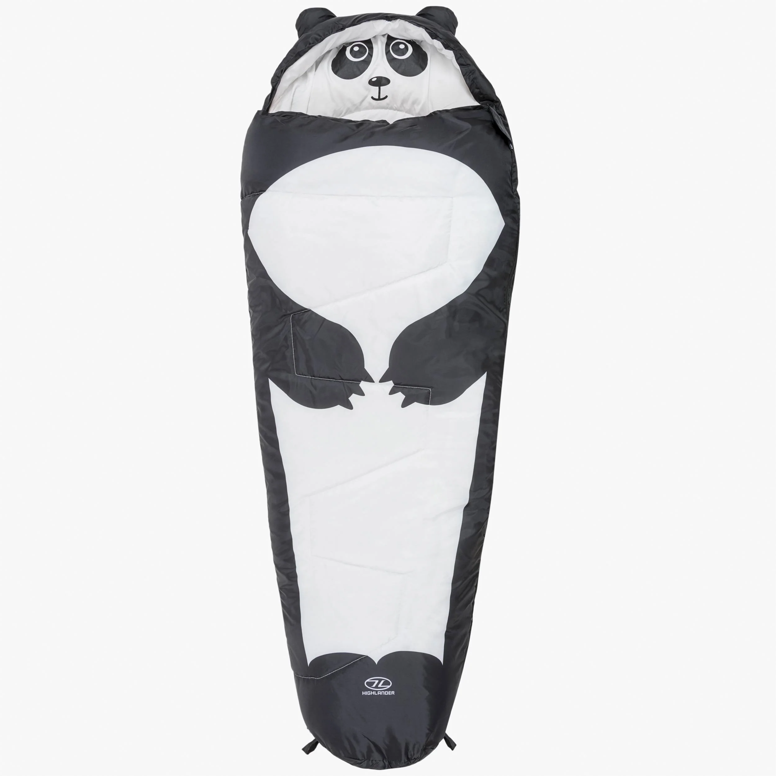 Saci de dormit - Sac de dormit Highlander Kids Creature 300, Negru Panda