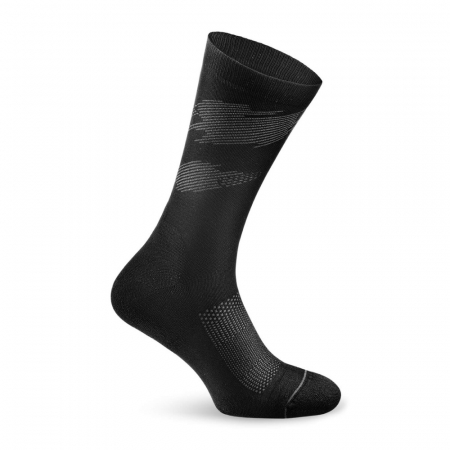 Asfalt - Sosete alergare/ciclism Rockay Ignite, negru