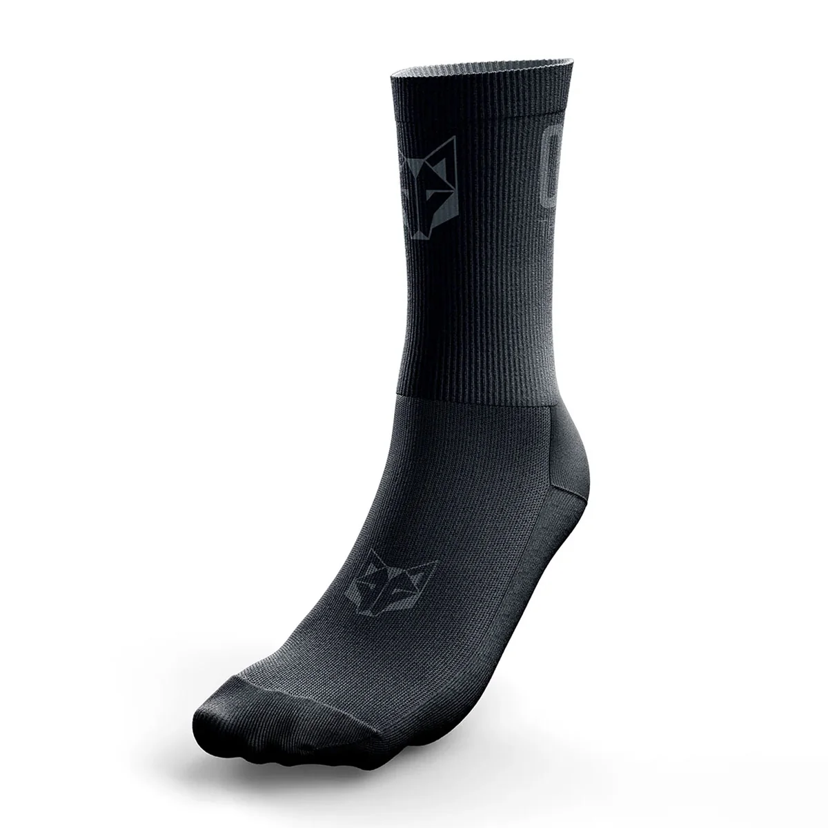 Alergare - Sosete Alergare OTSO Multisport Medium Full Black