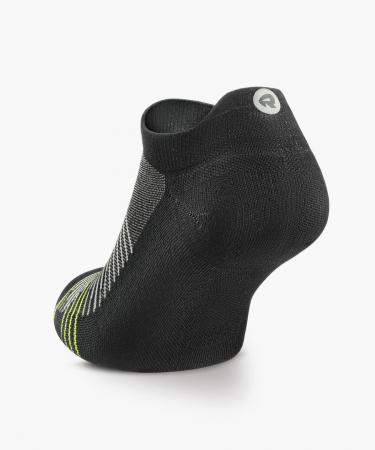Sosete alergare Rockay 20four7 negru/lime [2]