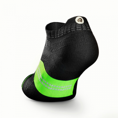 Sosete alergare Rockay Accelerate negru/lime [2]