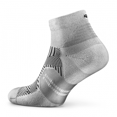 Sosete alergare Rockay Flare quarter alb [3]
