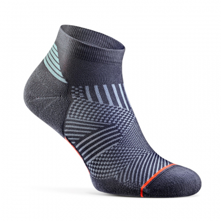 Sosete alergare - Sosete alergare Rockay Flare quarter albastru/orange