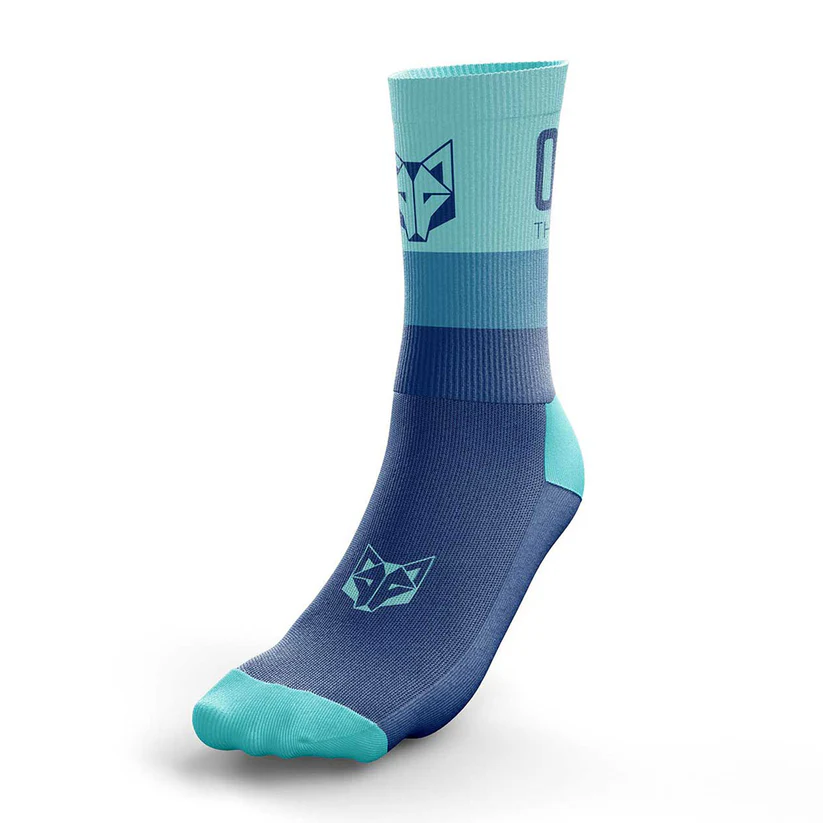 Sosete compresie - Sosete Alergare OTSO Multisport Medium Cut Aoki